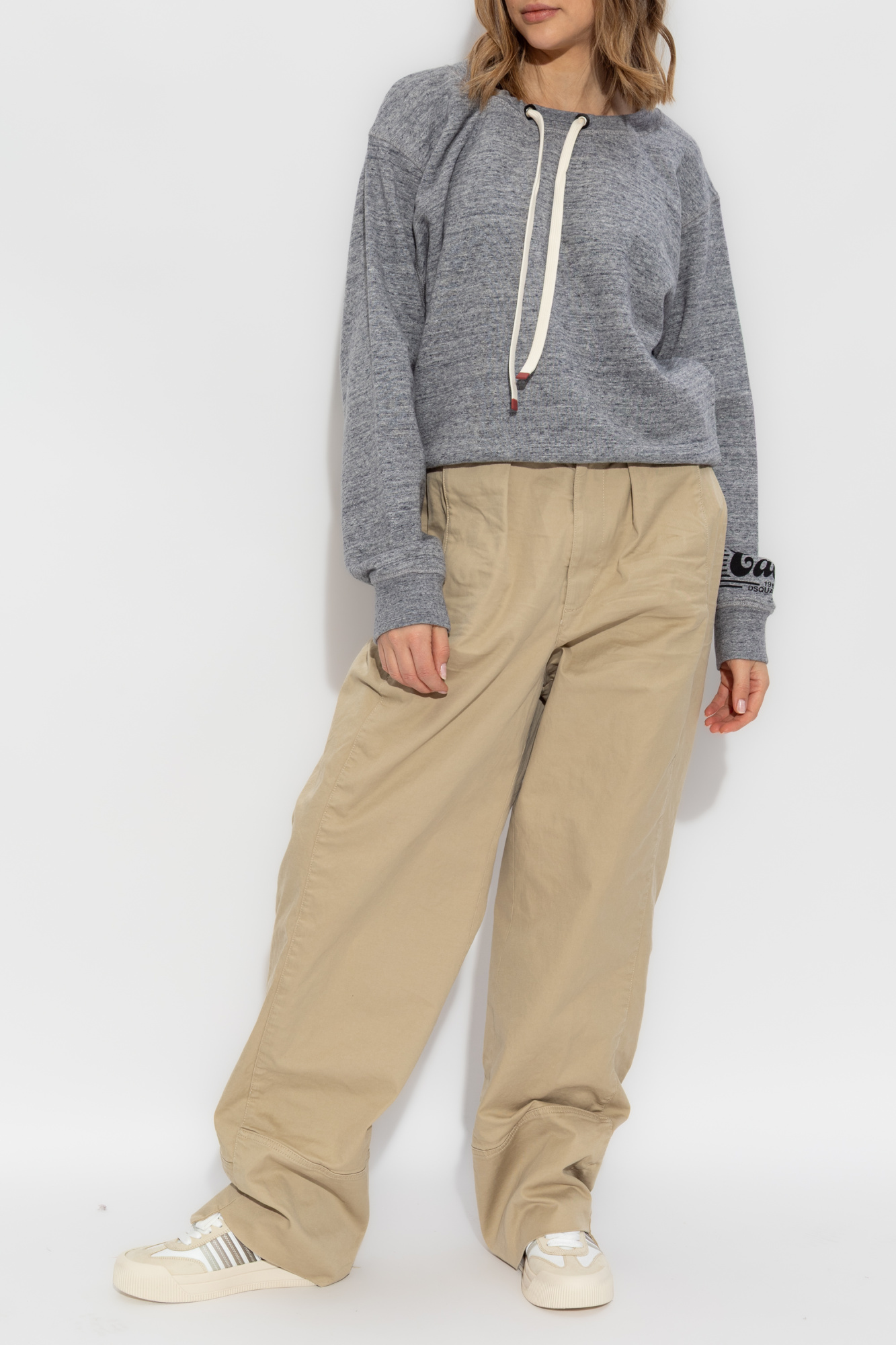 Grey Cotton sweatshirt Dsquared2 - Vitkac Italy